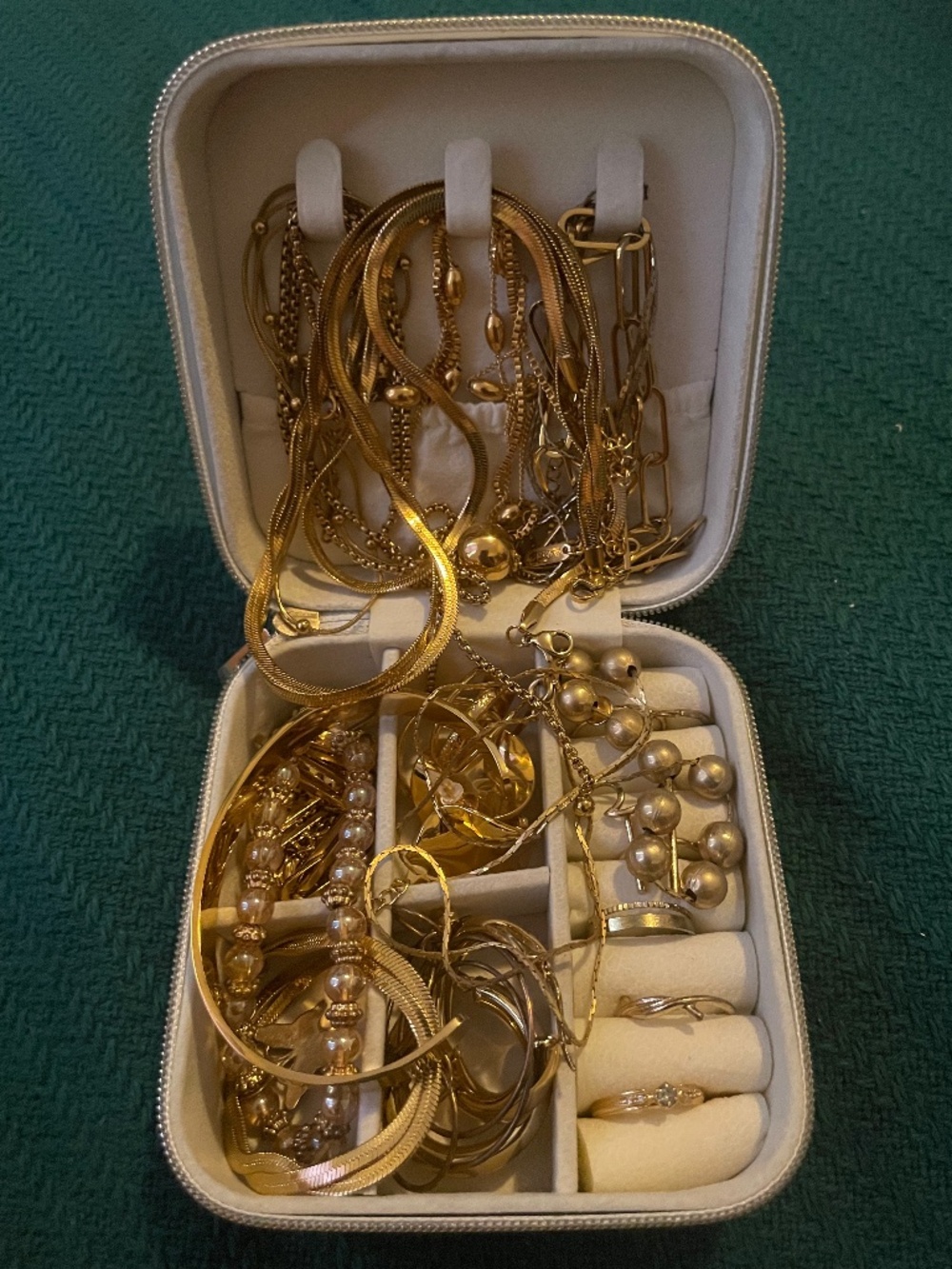 Gold Jewelry Mix Box
